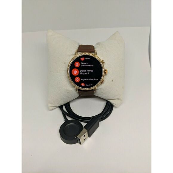 Fossil Gen 4 Authentic Genuine Digital Smart Watch FTW6015 BK243 - Picture 1 of 11